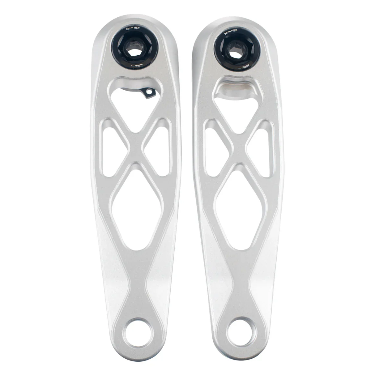5Dev R-Spec Trail/Enduro Cranks 165mm No Spindle Raw
