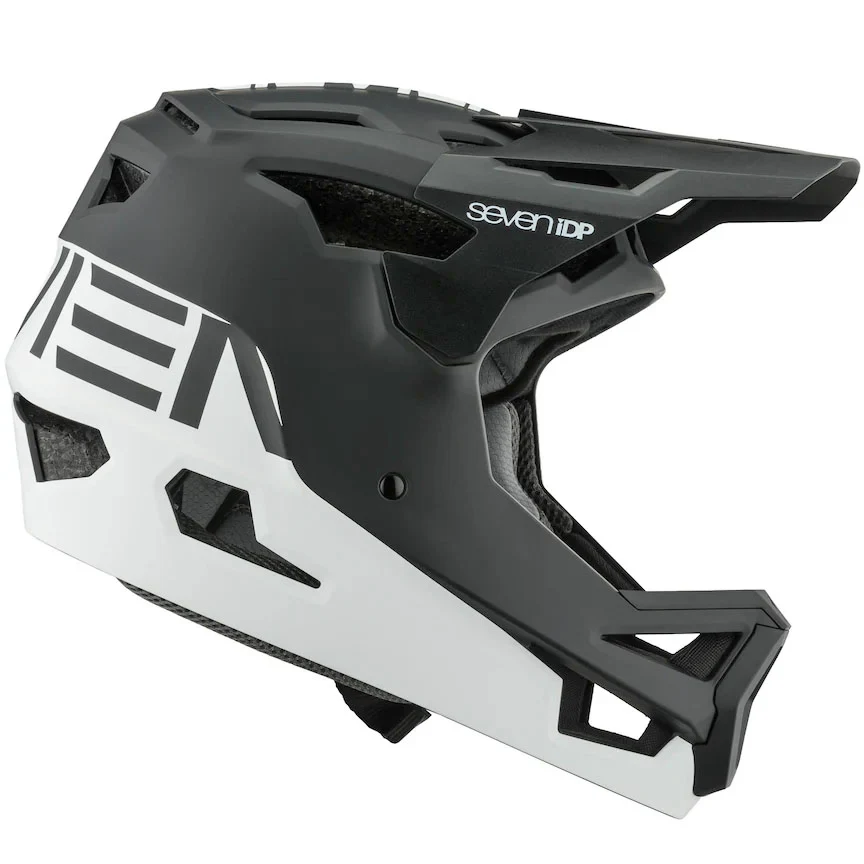 7iDP Project 23 ABS Full Face M/L Matte Black/White