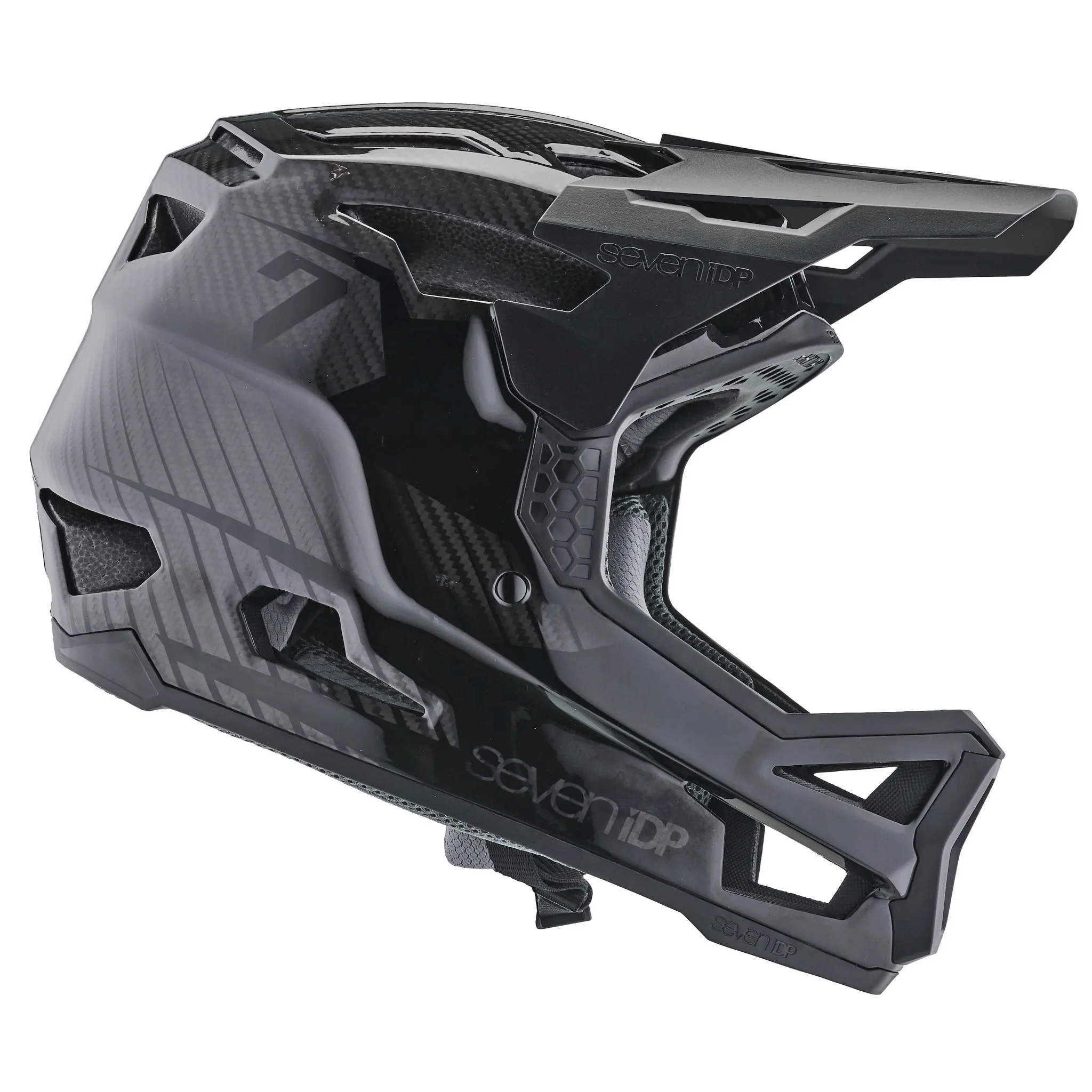 7iDP Project 23 Carbon Full Face M/L Gloss Black