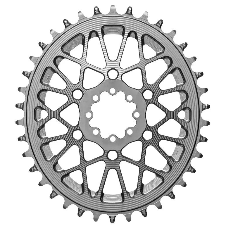 absoluteBLACK Oval Chainring SRAM AXS Gravel 40T - Titanium