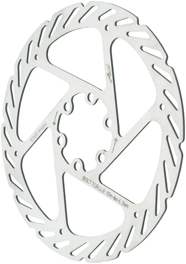 Avid G2 CleanSweep Disc Brake Rotor - 180mm 6-Bolt Silver