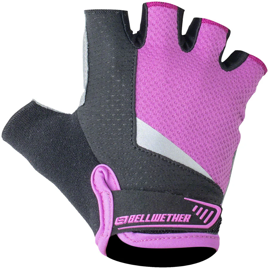 Bellwether Ergo Gel Gloves - Purple Short Finger Women's Small