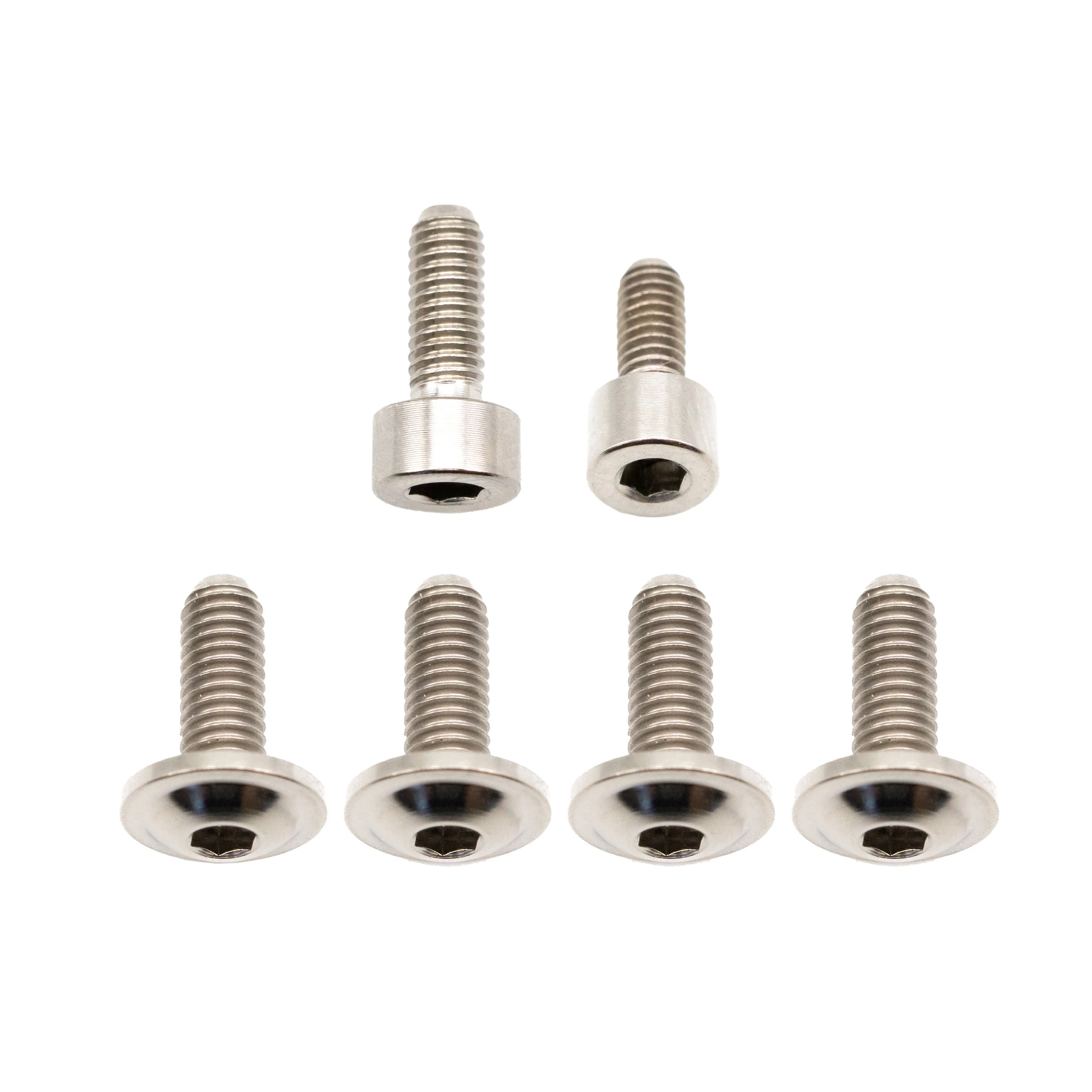 Better Bolts Fox 34SL Fork Ti Bolt Kit Grip/Rhythm Silver6/Count