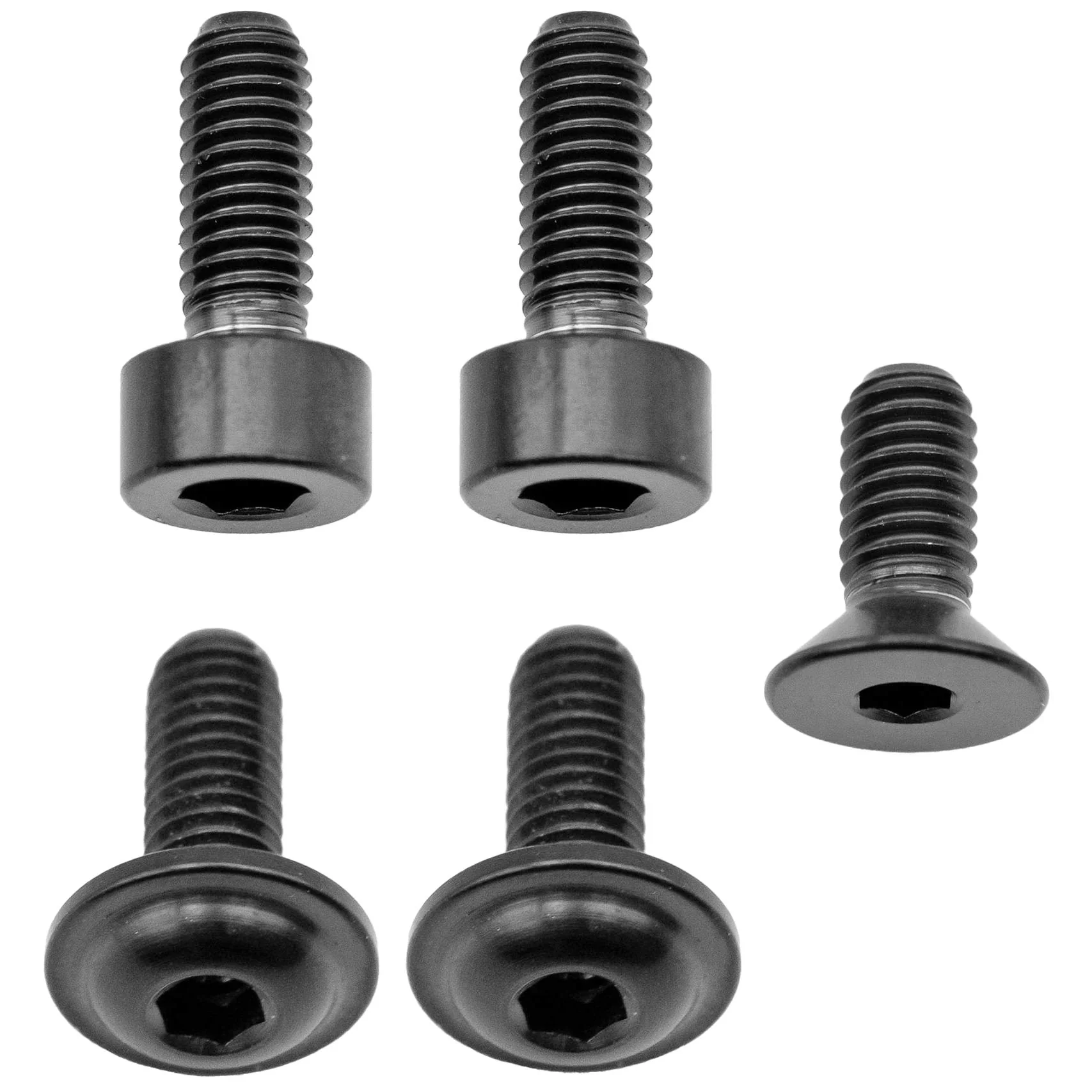 Better Bolts Fox 36 Fork Ti Bolt Kit 2016-2020 Fit4 Black5/Count