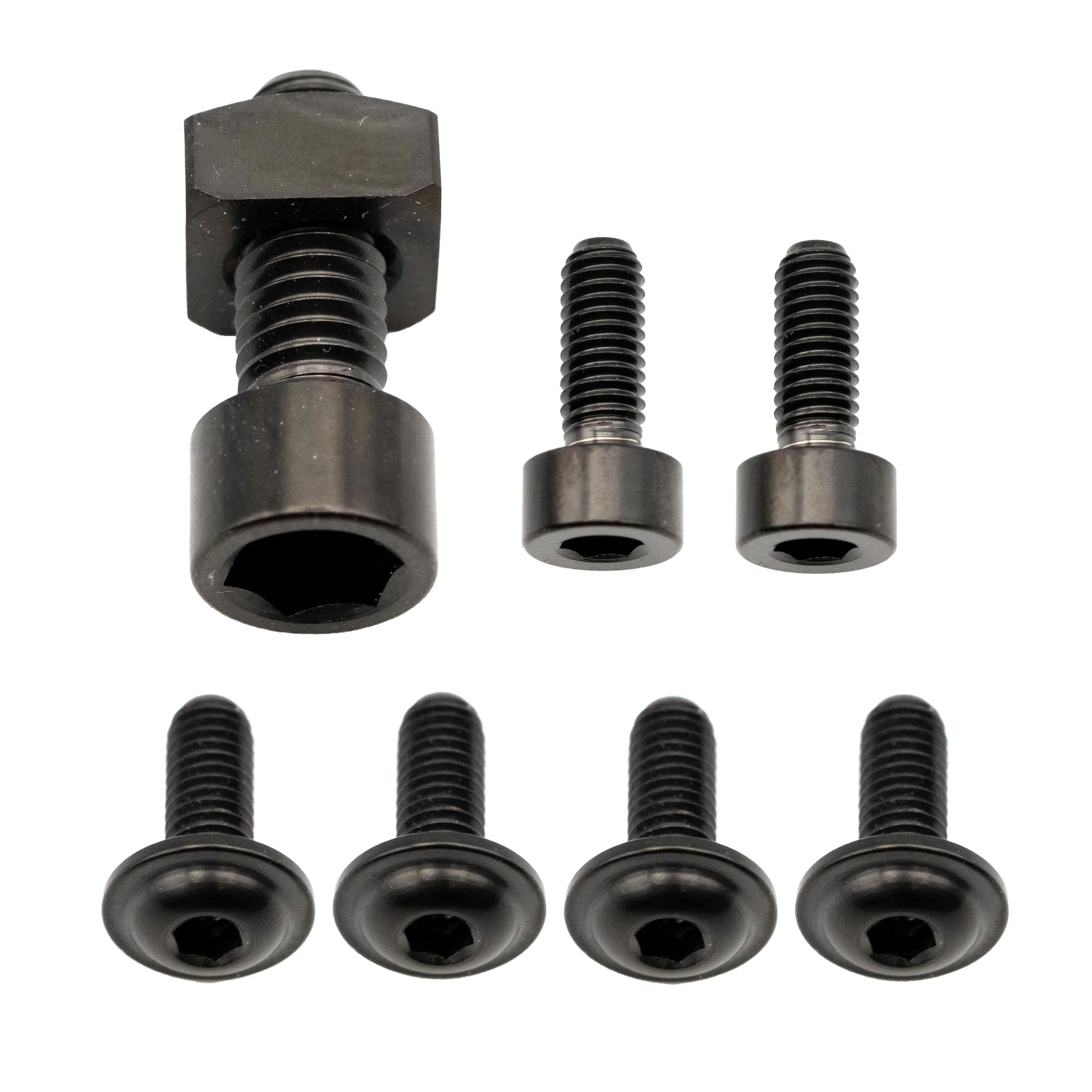 Better Bolts Fox 36 Fork Ti Bolt Kit 2026+ Grip Black 8/Count