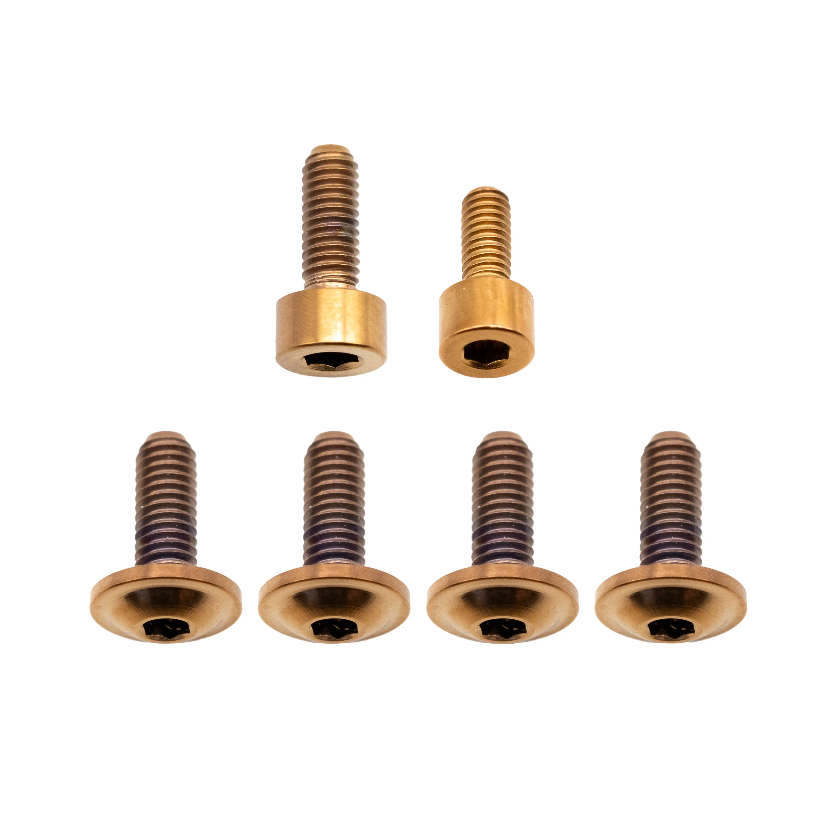 Better Bolts Fox 36SL Fork Ti Bolt Kit 2026+ Grip Copper 6/Count