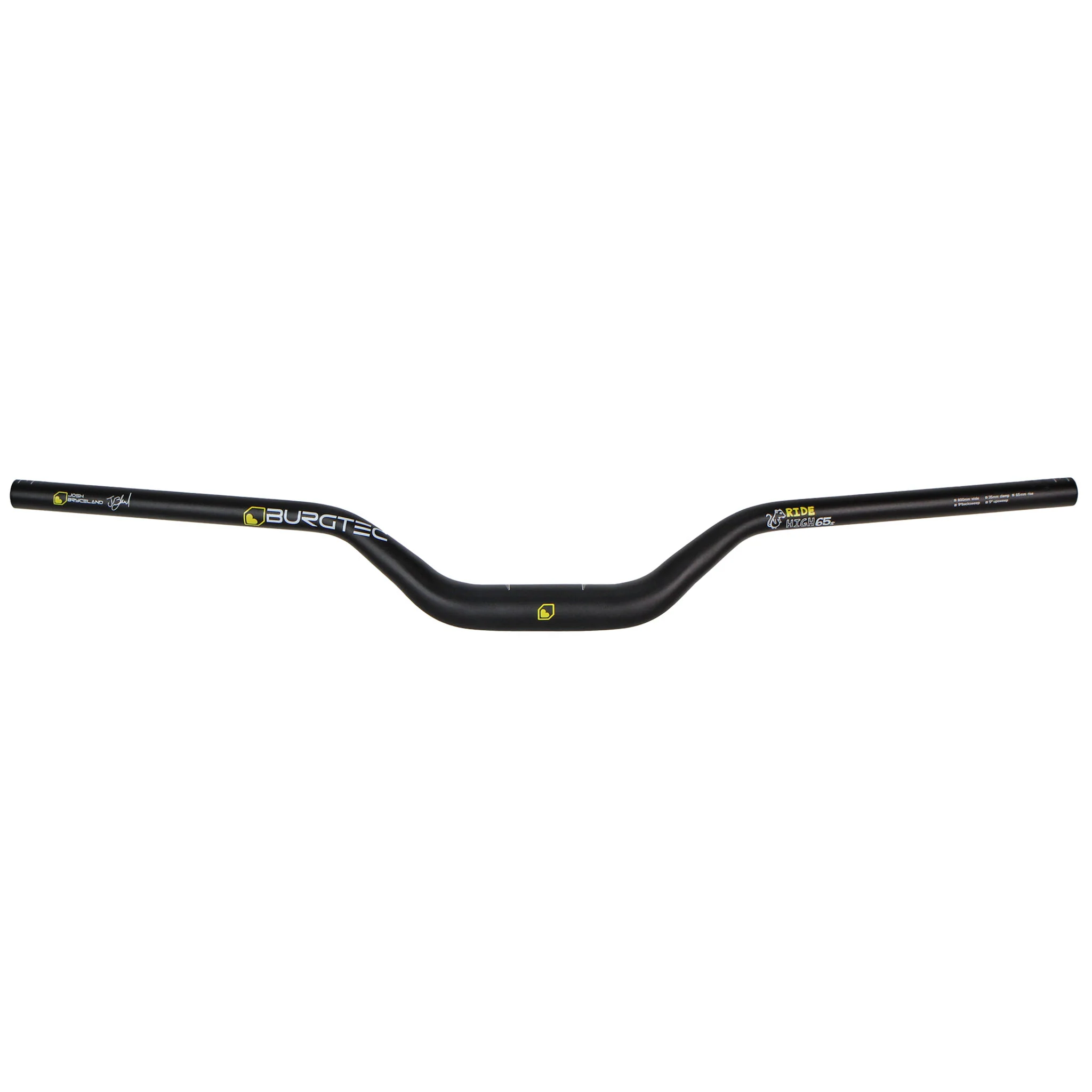 Burgtec Josh Bryceland Ride High Rise Bar (35) 65/800mm Blk