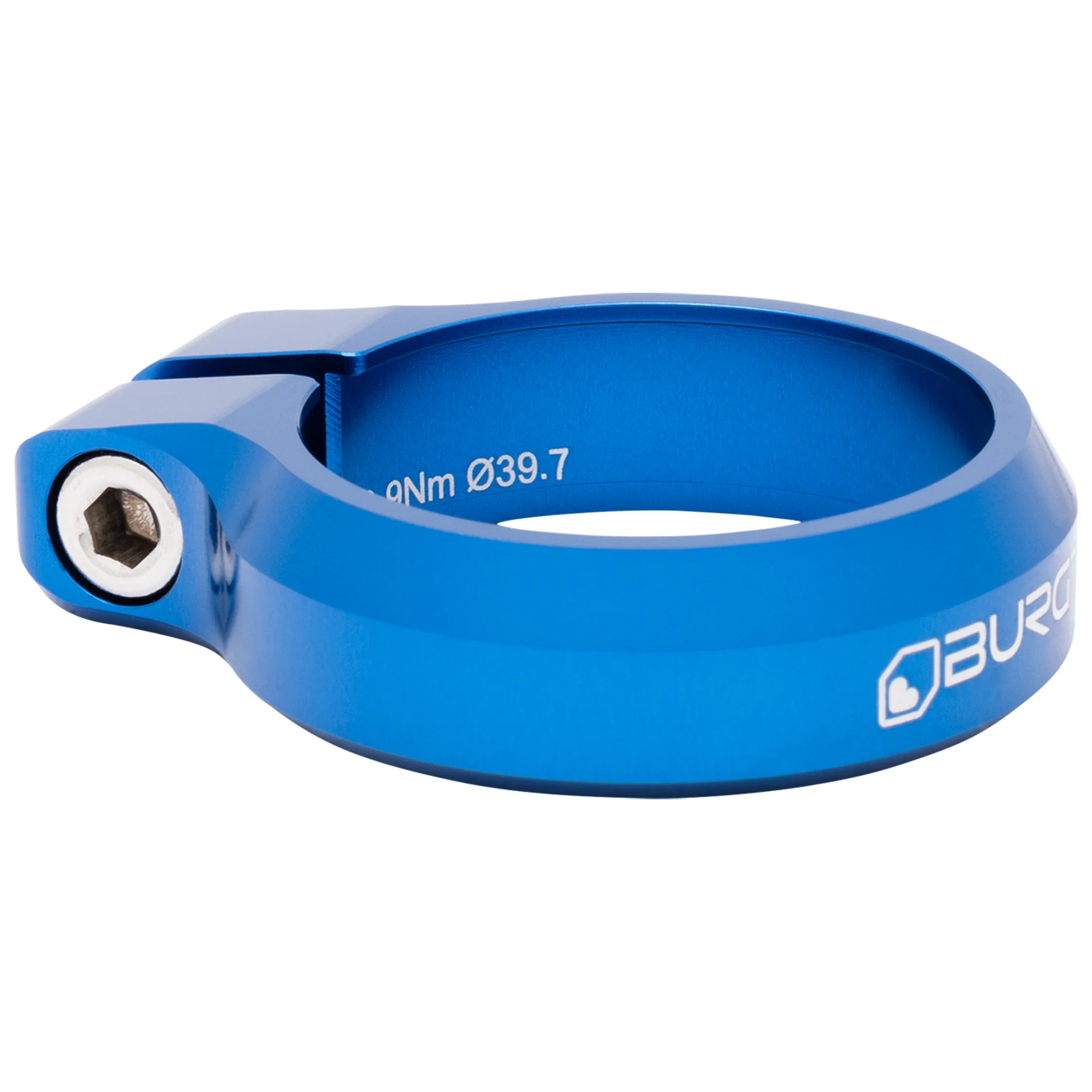 Burgtec Seat Clamp 39.7mm Deep Blue