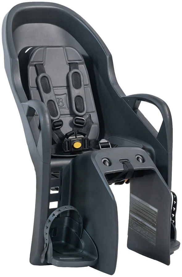 Burley Dash Rack Mount child Seat -  Black/Gray