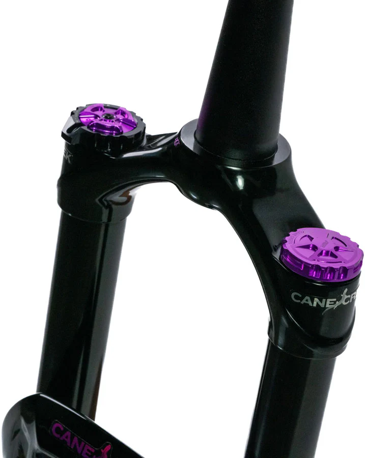 Cane Creek Helm MKII Air 29 Suspension Fork - 29" 160 mm 15 x 110 mm 44 mm Offset Gloss BLK/Purple - Image 2