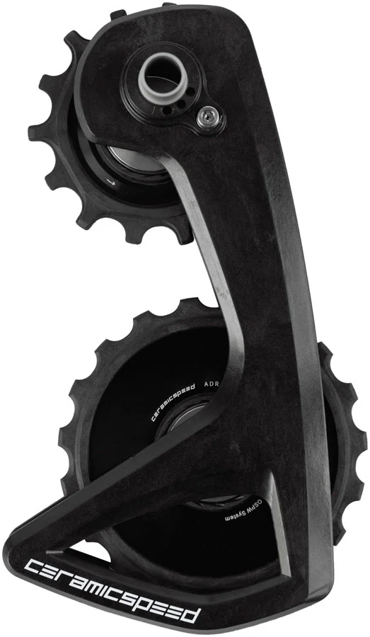 CeramicSpeed OSPW RS Alpha Pulley Wheel System Campagnolo Super Record WRL - ALPHA Aluminum Pulley Carbon Cage BLK