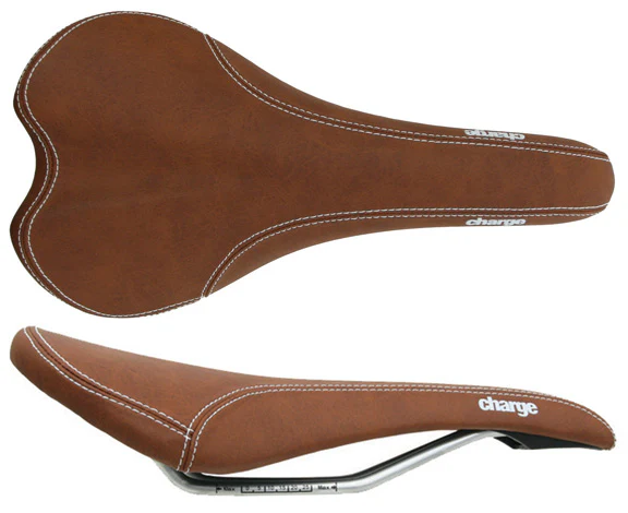 Charge Bikes Spoon Saddle CrMo Dk Brown