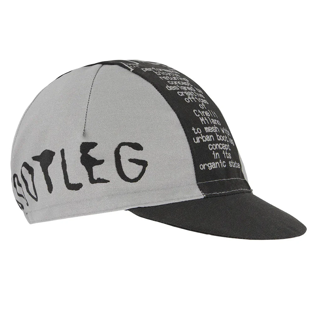 Cinelli Cycling Cap Bootleg Silver/Black