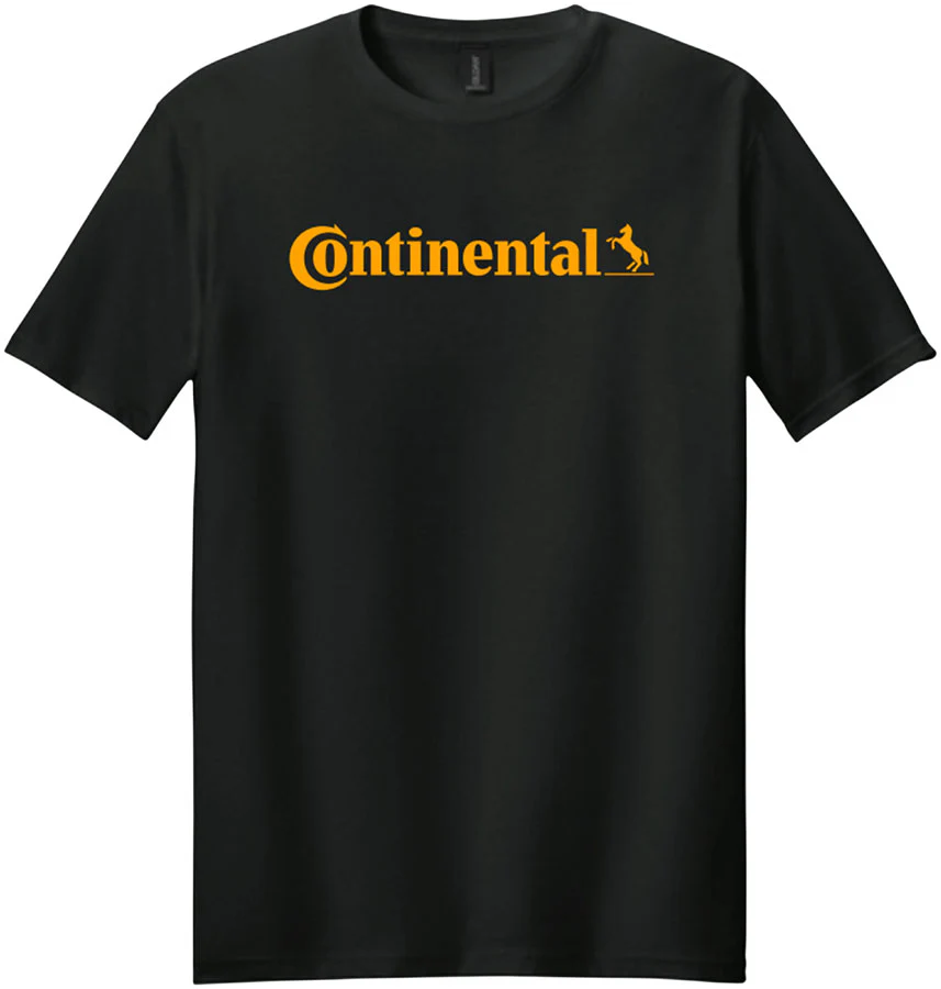 Continental Logo T-Shirt - Black 2XLarge