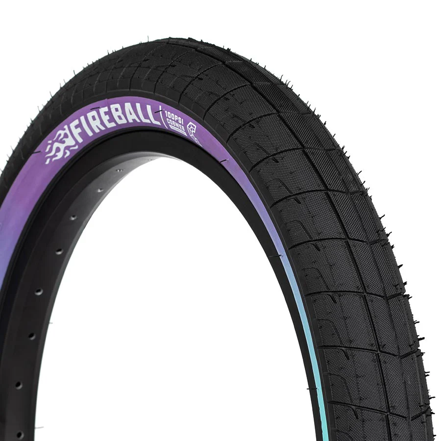 Eclat Fireball 20''x2.40 Wire Clincher Anti-Puncture Layer 60TPI Multicolor