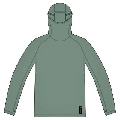 Endura Alltrack Roam Scuba Hoodie S Sage Green
