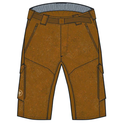 Endura Endura Hummvee Shorts with Liner Trail Bronze XL