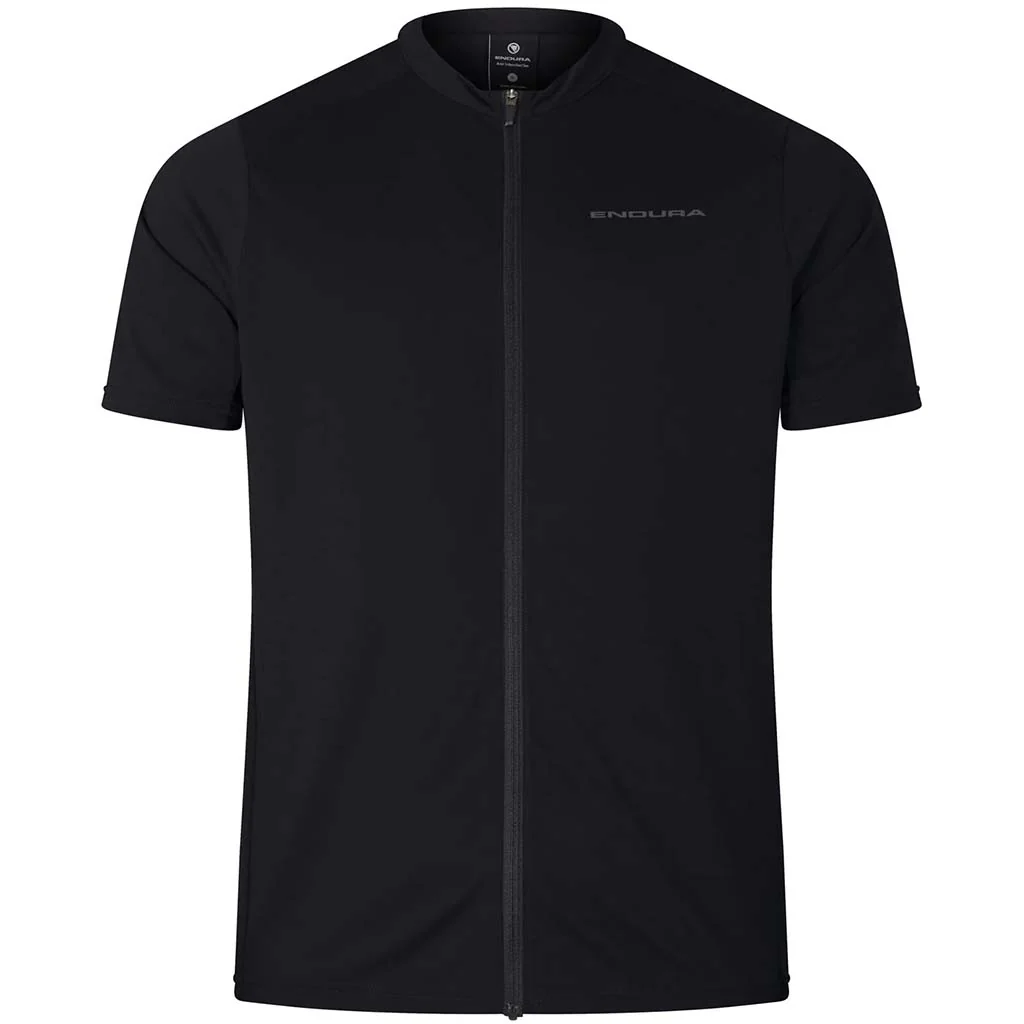 Endura Loop S/S Zipped Jersey XL Black