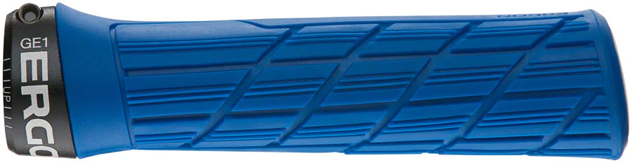 Ergon GE1 Evo Slim Grips - Midsummer Blue Lock-On - Image 2