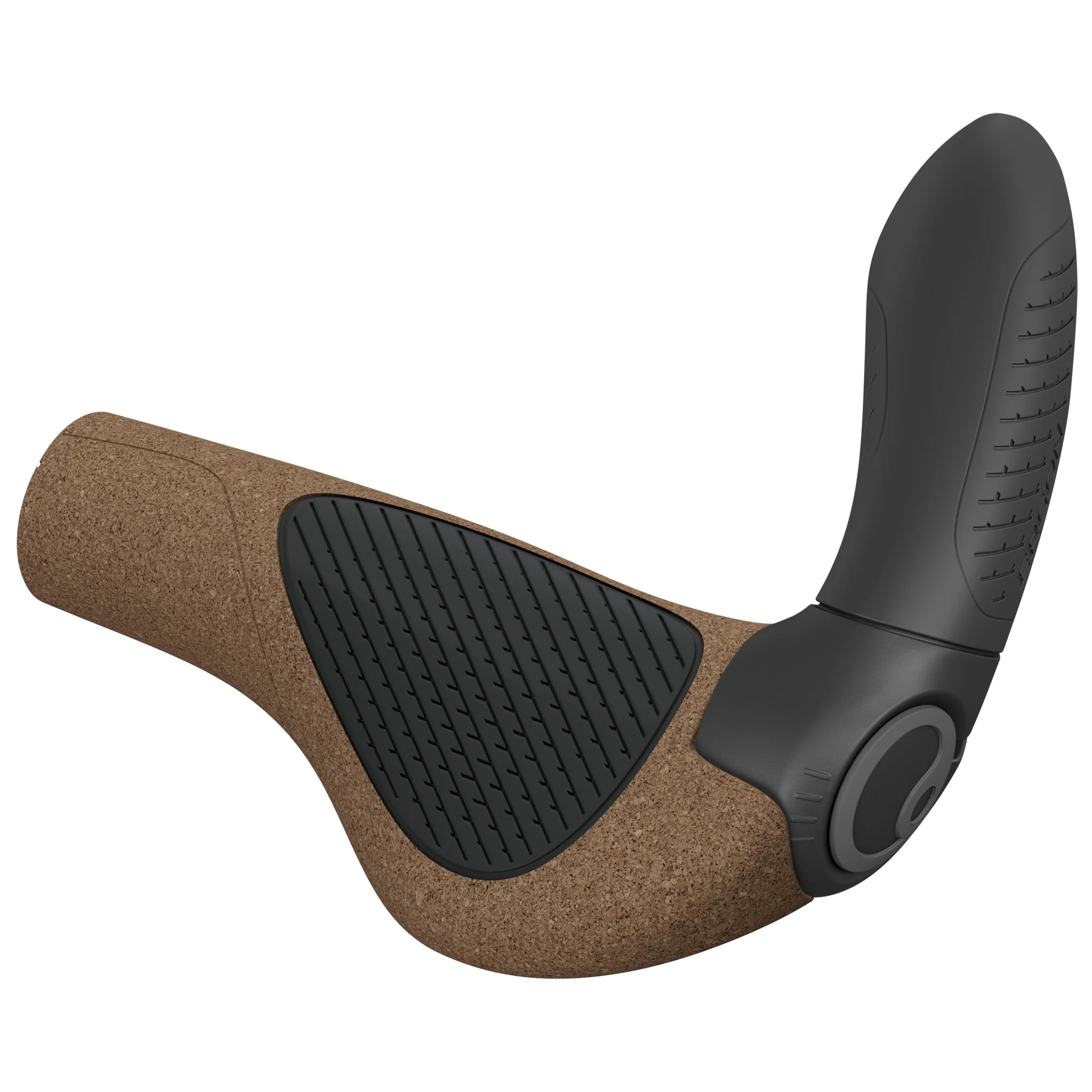 Ergon GP4 Evo BioKork Grips - Lock-On Large Black/Tan