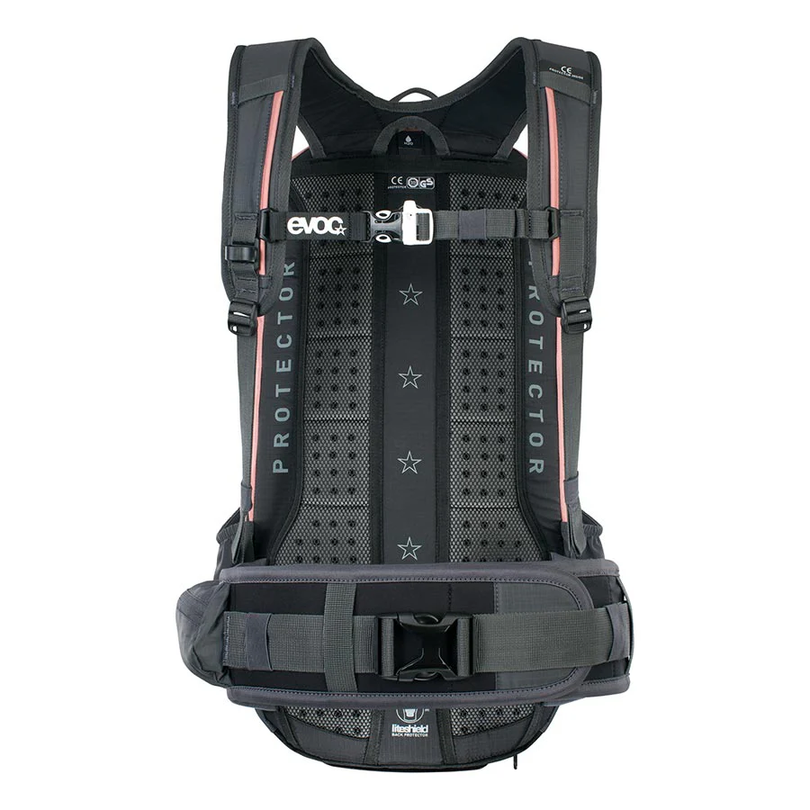 EVOC FR Enduro Protector backpack 16L Dusty Pink/Carbon Grey S