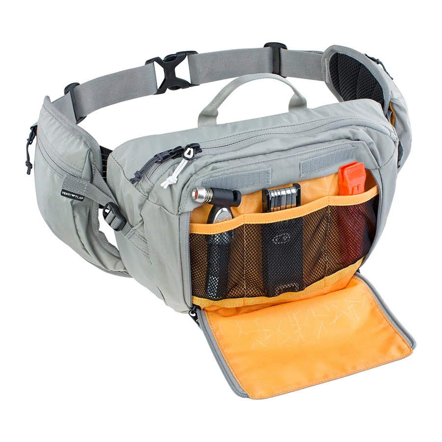 EVOC Hip Pack 3L + 1.5L Bladder Hydration Bag Volume: 3L Bladder: Included (1.5L) Stone