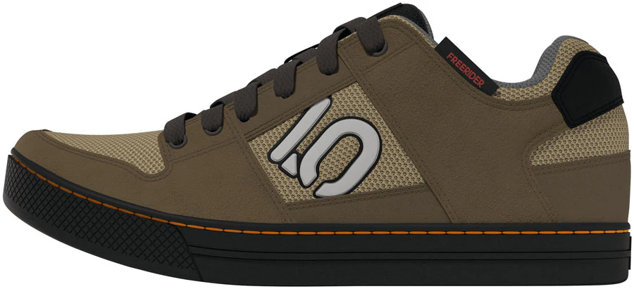Five Ten Freerider Flat Shoes - Men's Cardboard/Wonder Alumina/Pure Tangerine 7