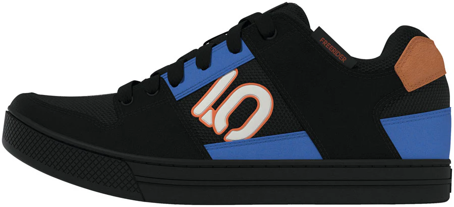Five Ten Freerider Flat Shoes - Men's Core Black/Off White/Ray Blue 8.5