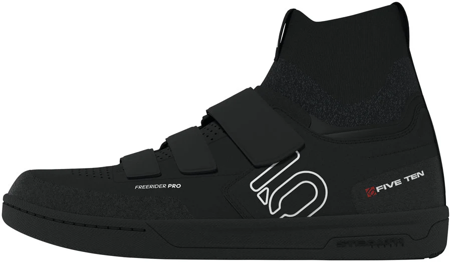 Five Ten Freerider Pro Mid VCS Flat  Shoes - Men's BLK / Footwear White / Carbon 13