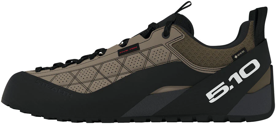 Five Ten Guidetennie Pro GTX Flat Shoes - Men's Cardboard/FTWR White/Core BLK 10.5