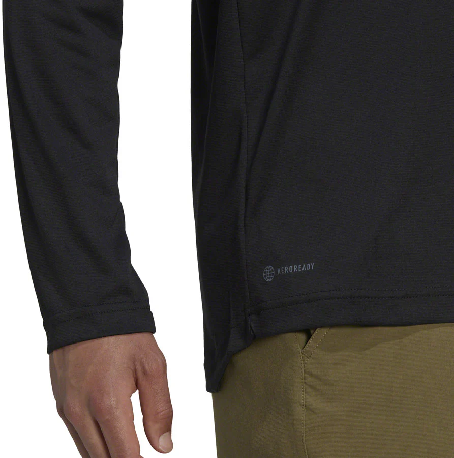 Five Ten Long Sleeve Jersey - Black Medium - Image 3