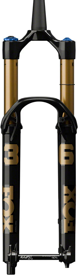 FOX 36 Factory Suspension Fork - 29" 160 mm 15 x 110 mm Kabolt-X 44mm Offset GRIP X Damper 58HT Shiny BLK - Image 2
