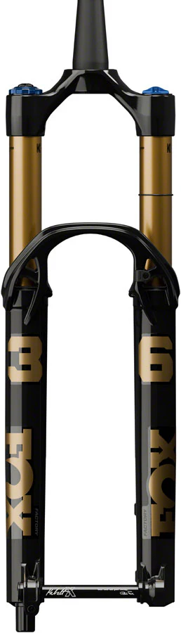 FOX 36 Factory Suspension Fork - 29" 160 mm 15 x 110 mm Kabolt-X 44mm Offset GRIP X2 Damper 58HT Shiny BLK - Image 2