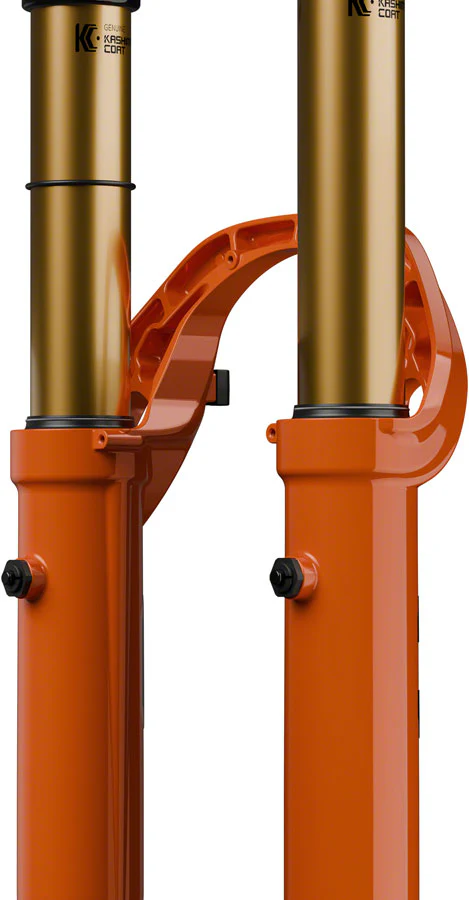 FOX 36 SL Factory Suspension Fork - 29" 140 mm 15 x 110 mm Kabolt SL 44mm Offset GRIP X Damper Shiny Orange - Image 4