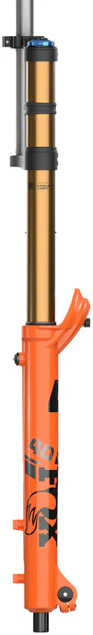 FOX 40 Factory Suspension Fork - 29" 203 mm 20TA x 110 mm 52mm Offset GRIP X2 Damper Shiny Orange - Image 3