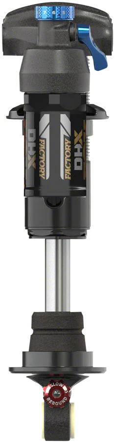 FOX DHX Factory Rear Shock - Trunnion Metric 185 x 55 mm 2-Position Lever Hard Chromoly Damper Shaft - Image 2