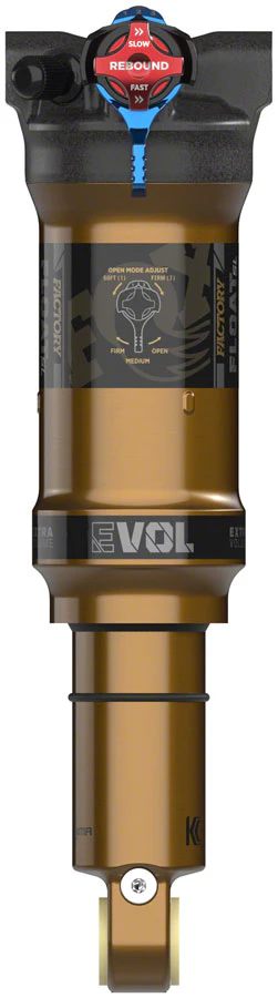 FOX FLOAT SL Factory Rear Shock - Trunnion Metric 165 x 45 mm 3-Postion Lever EVOL SV Kashima Coat - Image 3