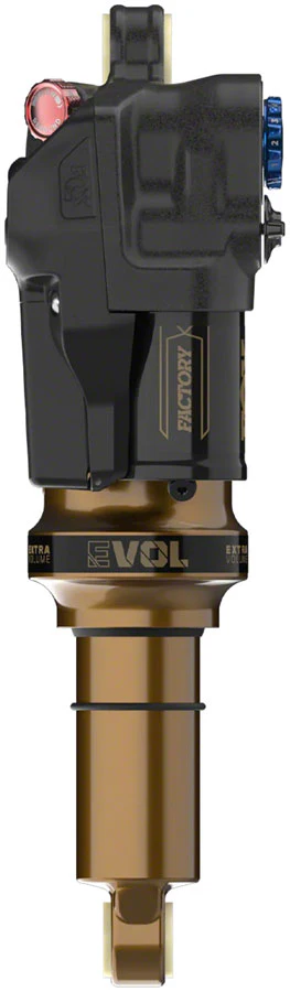 FOX FLOAT X Live Valve Neo Factory Rear Shock - Metric 230 x 60 mm 0.2 Spacer Live Valve EVOL LV Kashima Coat - Image 3