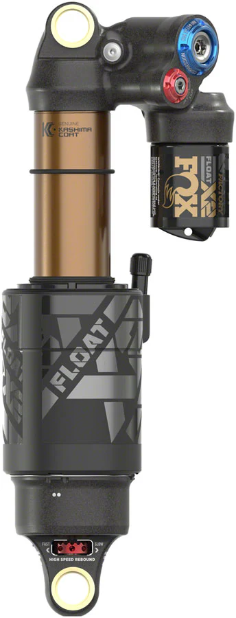 FOX FLOAT X2 Factory Rear Shock - Standard 9.5 x 3" H/LSC H/LSR Kashima Coat - Image 3
