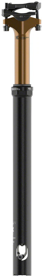 FOX Transfer SL Factory Dropper Seatpost - 31.6mm 100mm Internal Routing Kashima Coat Upper - Image 2