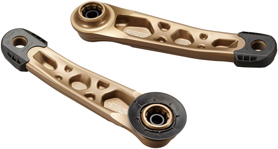 Helix R e*spec AL Crank Arm Set - 165mm BOSCH Gen4-Brose S Mag-TQ HPR50 Self Extractor Bronze - Image 3
