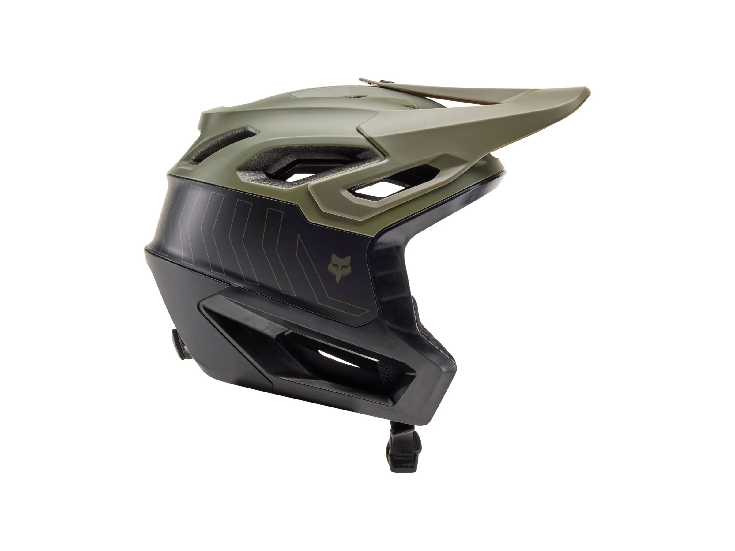 Fox Racing 24 Dropframe Pro Small Green CPSC Helmet