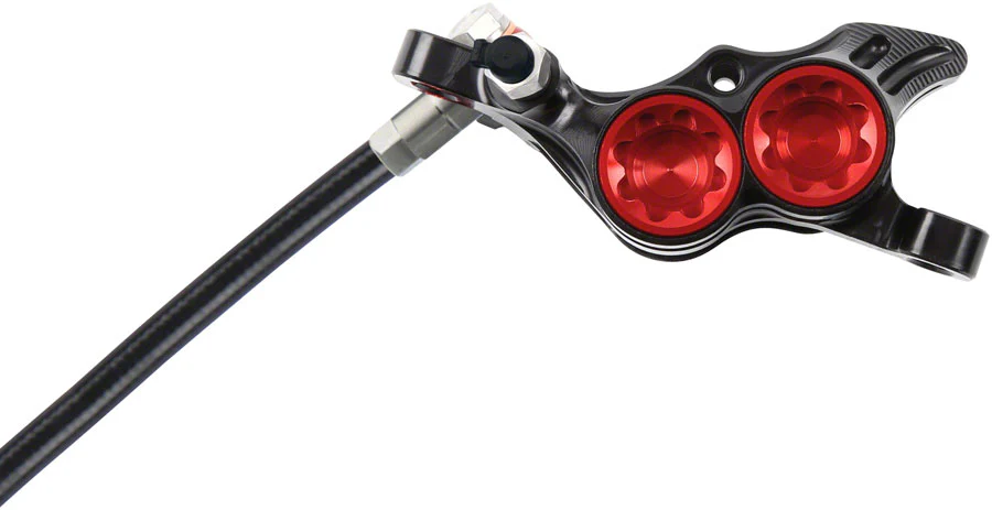 Hope Tech 4 E4 Disc Brake Left/Front 74mm Red - Image 3