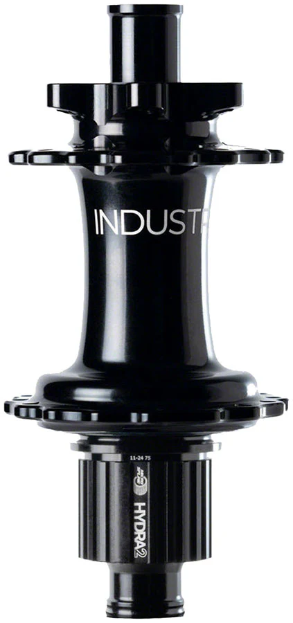 Industry Nine Hydra 2 Classic Rear Hub - 12 x 148mm 6-Bolt Micro Spline BLK 28H - Image 2