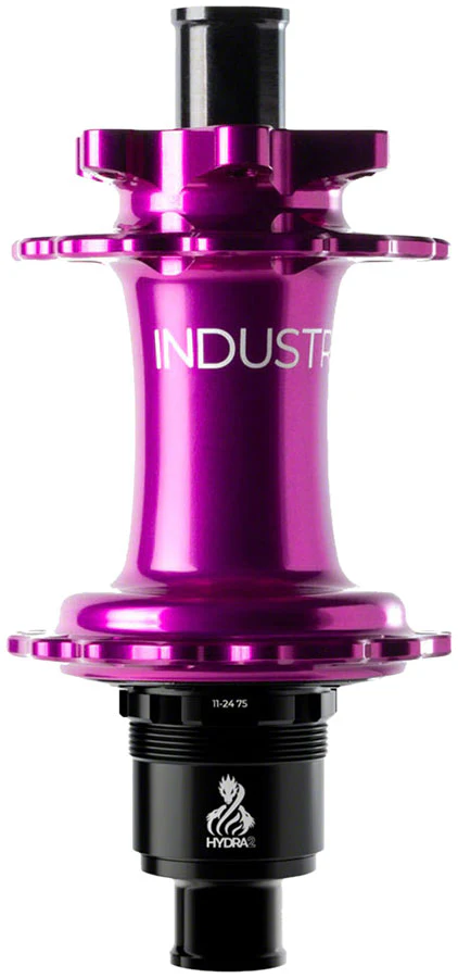 Industry Nine Hydra 2 Classic Rear Hub - 12 x 148mm 6-Bolt XD Purple 28H - Image 2