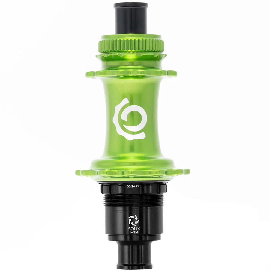 Industry Nine Solix M Classic Rear XD Disc Hub Rear 28H 12mm TA 148mm SRAM XD Lime