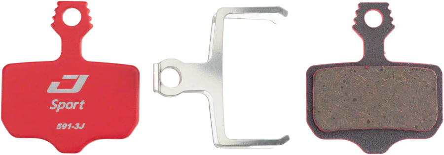 Jagwire Mountain Sport Semi-Metallic Disc Brake Pads Avid Elixir R CR1 3 5 7 9 X0 XX - Image 2