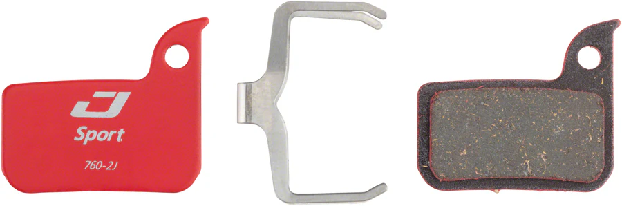 Jagwire Mountain Sport Semi-Metallic Disc Brake Pads - For SRAM Red Level Force Rival S900 S700 Box/25 Pairs - Image 2