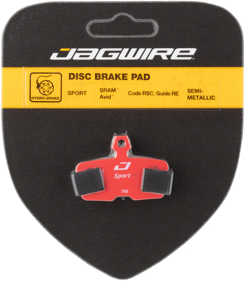 Jagwire Sport Semi-Metallic Disc Brake Pads for SRAM Code RSC R Guide RE - Image 2