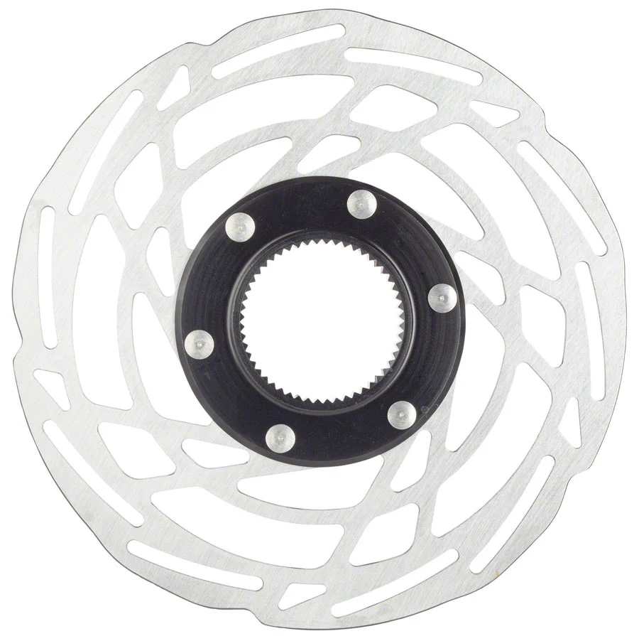 Jagwire Sport SR1 Disc Brake Rotor - 180mm Center Lock Silver - Image 2